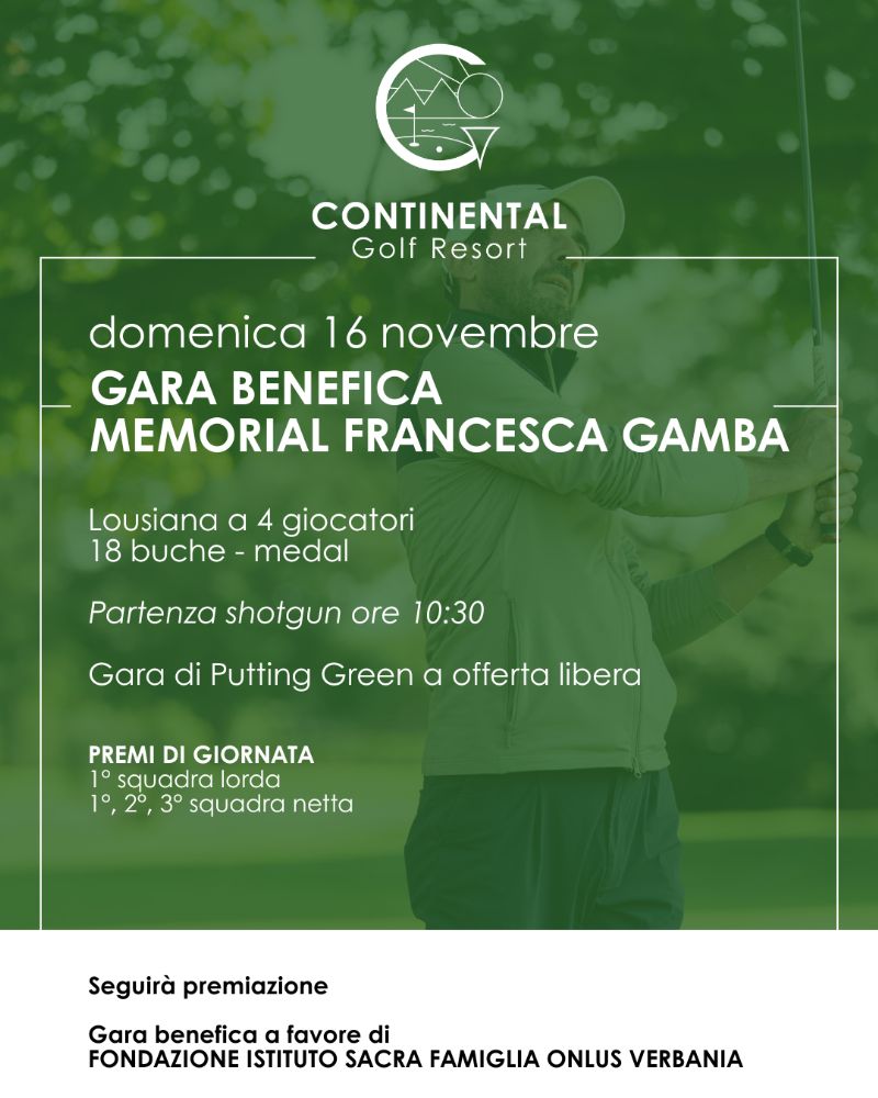 GARA BENEFICA MEMORIAL FRANCESCA GAMBA