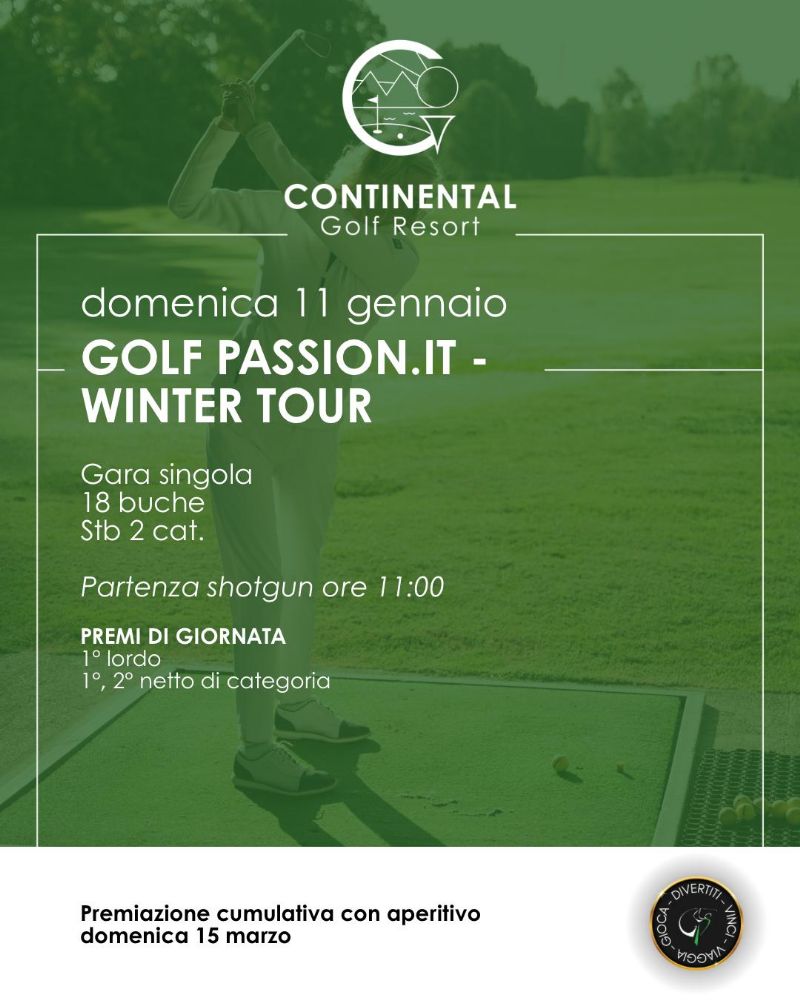 GOLF PASSION.IT - WINTER TOUR
