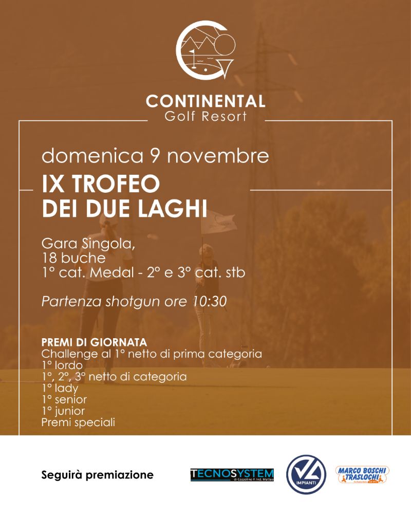 IX TROFEO DEI DUE LAGHI